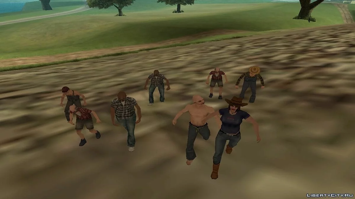 The Walking Dead 1.0.1 / GTA San Andreas