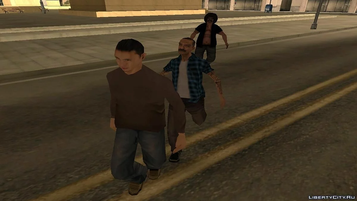 The Walking Dead 1.0.1 / GTA San Andreas