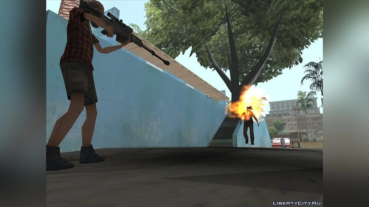 Explosive Bullets / GTA San Andreas