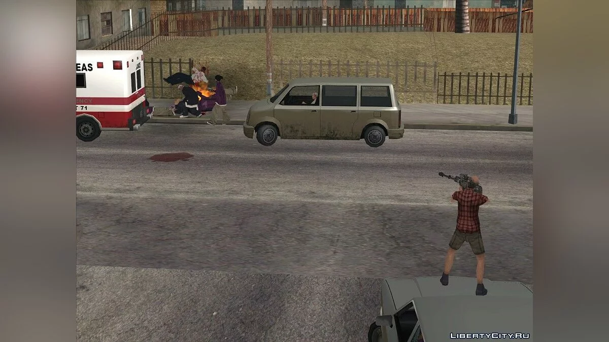 Explosive Bullets / GTA San Andreas