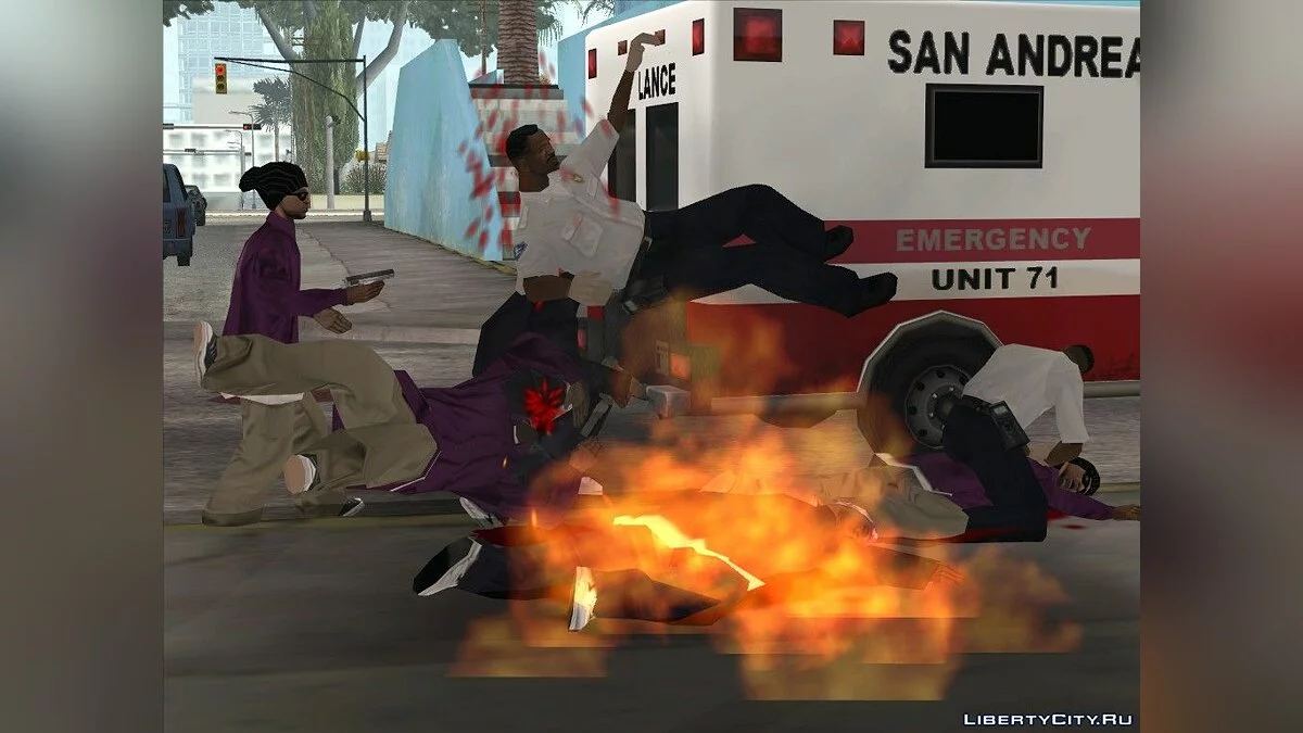 Explosive Bullets / GTA San Andreas