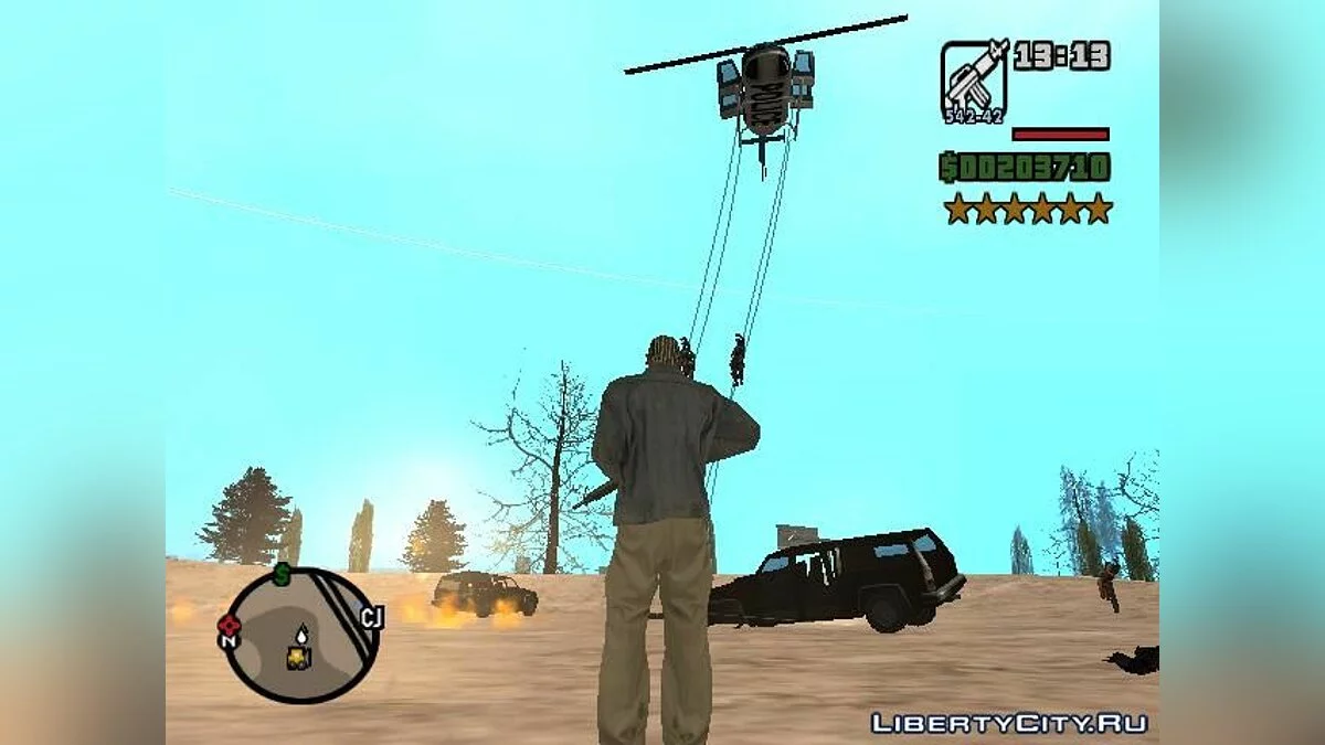 Оновлення поліцейського вертольота / GTA San Andreas
