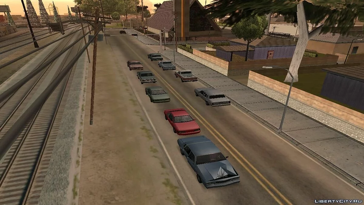 Real Traffic Fix v1.2.1 / GTA San Andreas