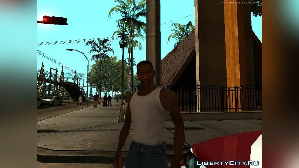 Возможность надеть противогаз  / GTA San Andreas