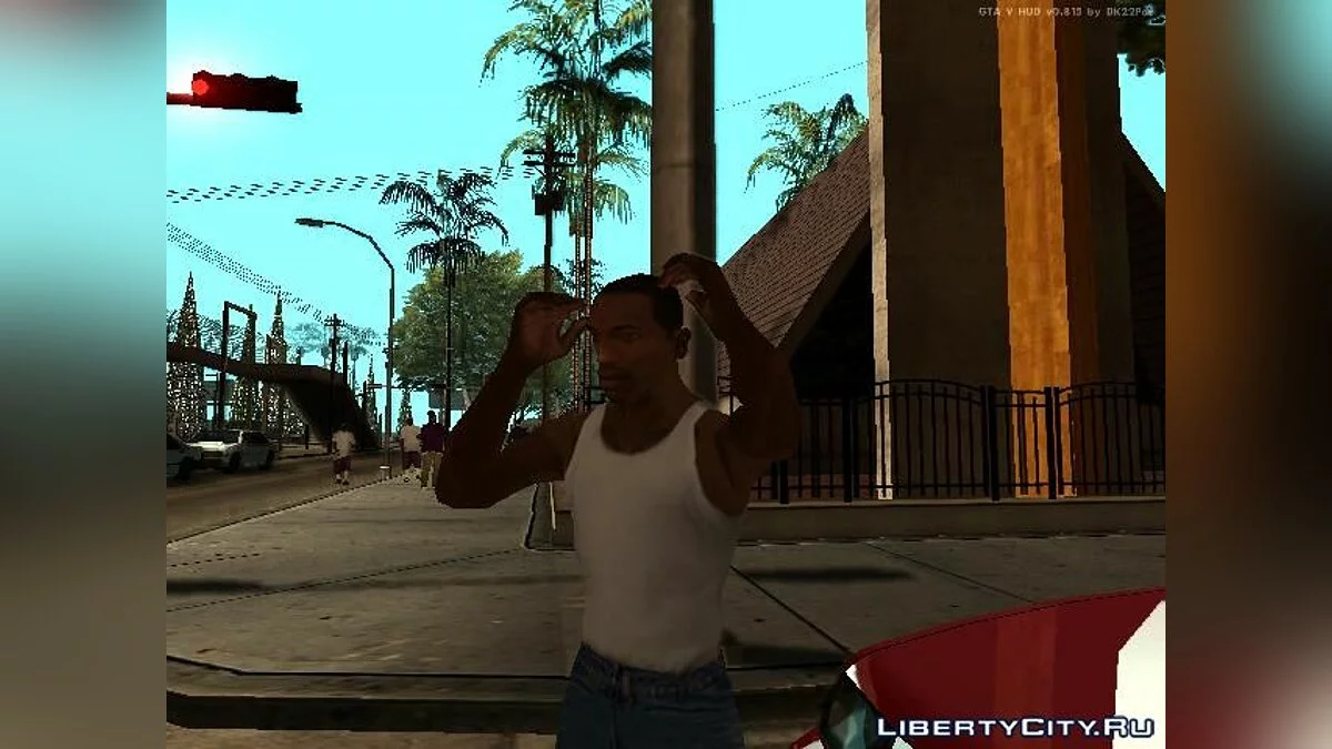 Возможность надеть противогаз  / GTA San Andreas