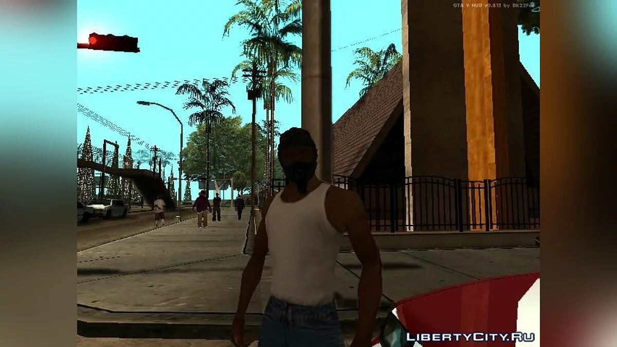 Возможность надеть противогаз  / GTA San Andreas