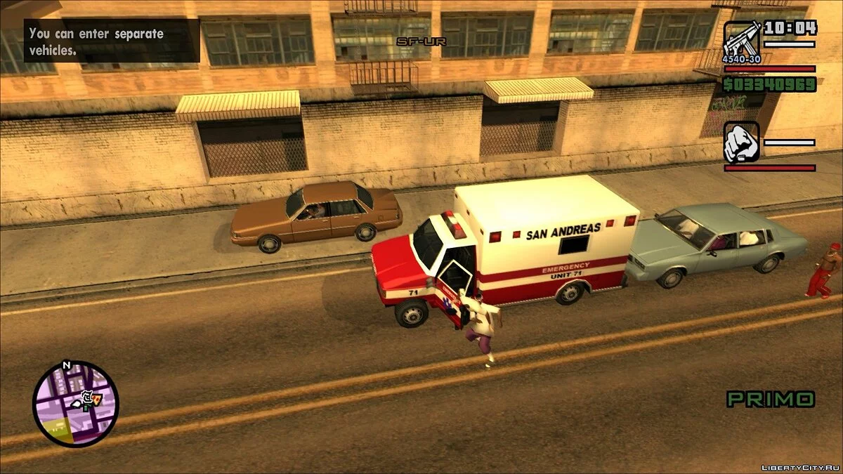 Покращення режиму для двох гравців / GTA San Andreas
