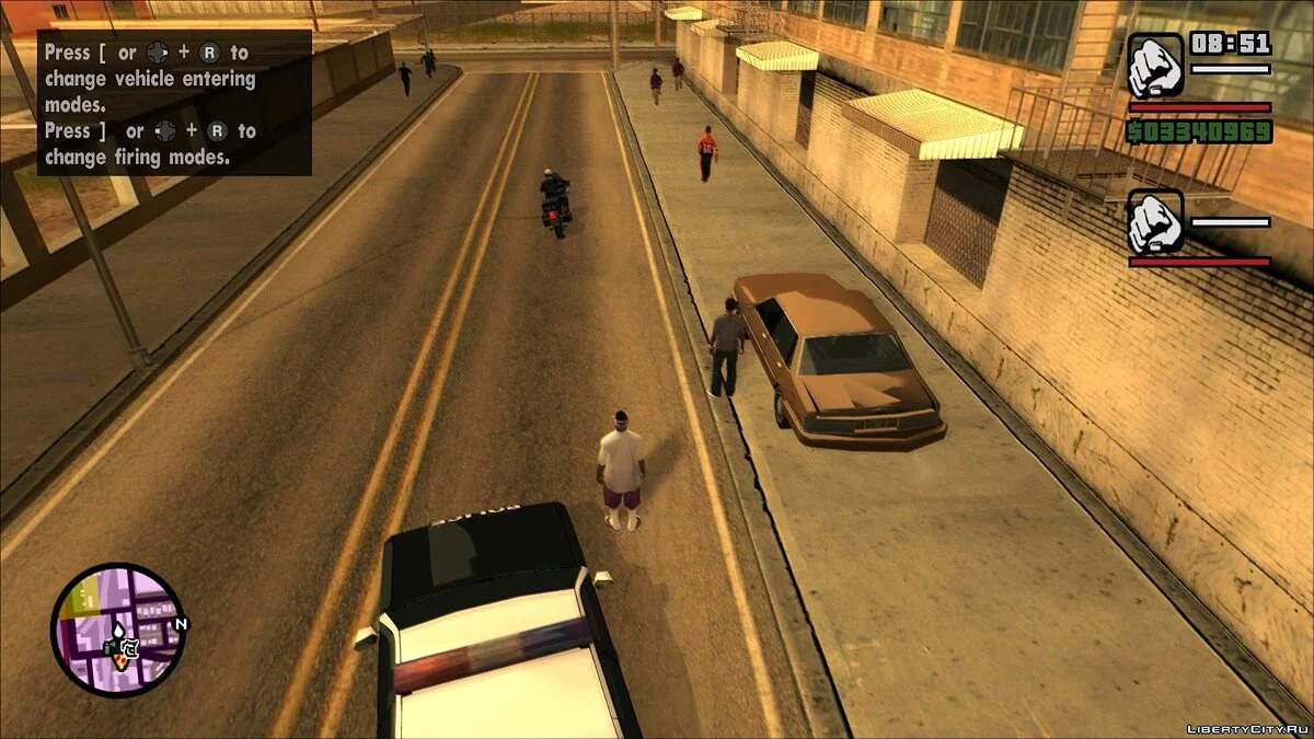 Покращення режиму для двох гравців / GTA San Andreas