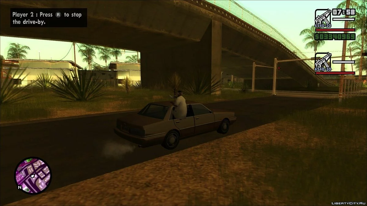 Покращення режиму для двох гравців / GTA San Andreas