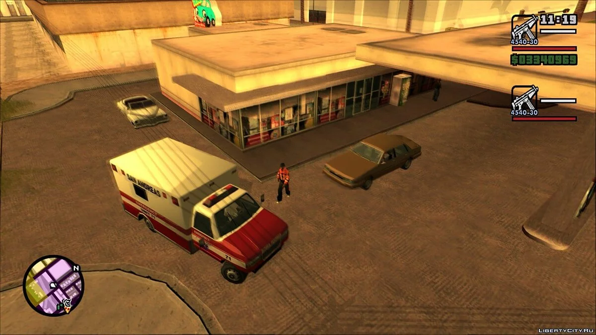 Покращення режиму для двох гравців / GTA San Andreas