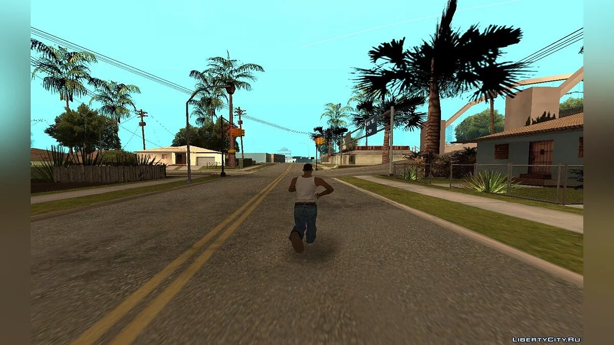鱼眼效果 / GTA San Andreas