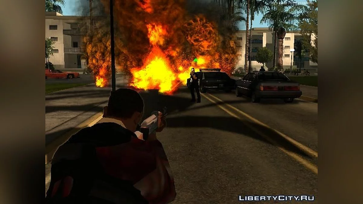 ارتداء جهاز استنشاق مزدوج من GTA V / جي تي إيه سان أندرياس