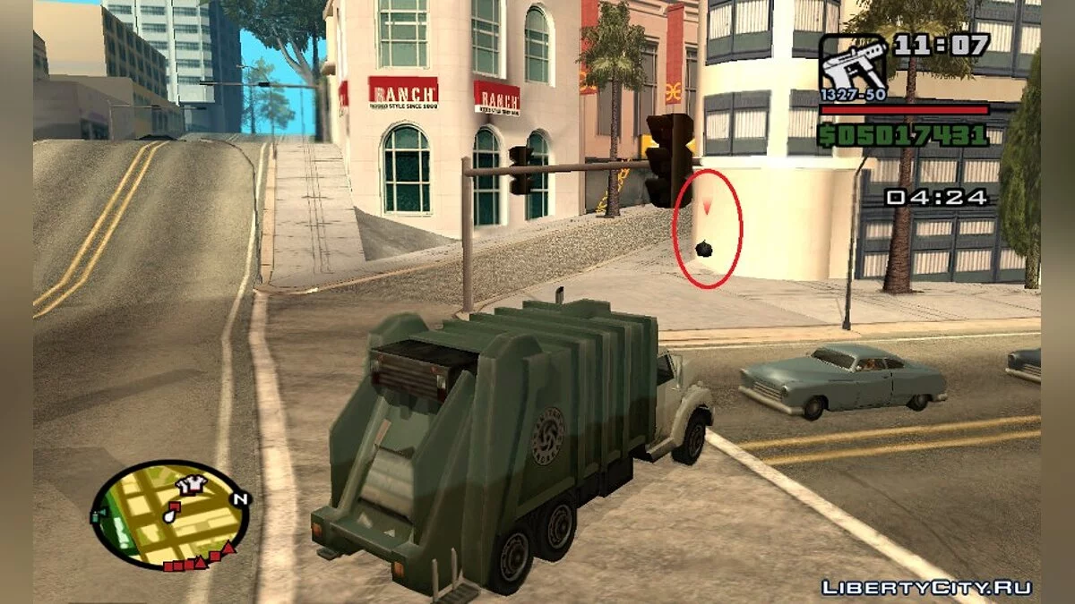 Missão Trashmaster do GTA LCS / GTA San Andreas