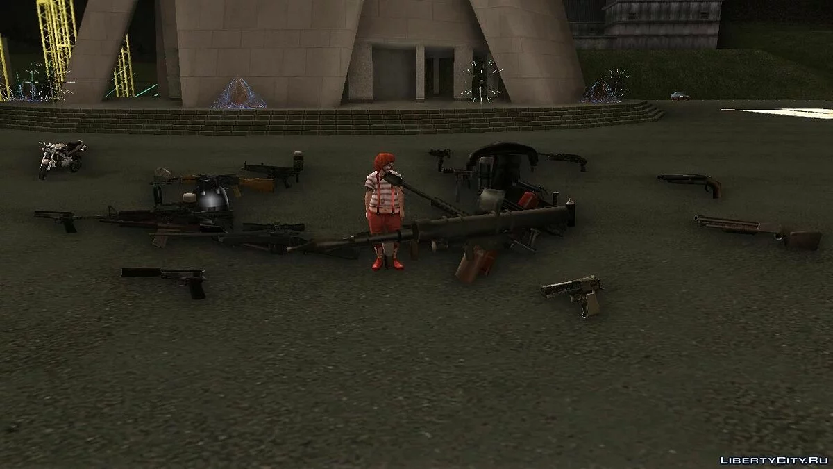 Зброя "ПОЯС" / GTA San Andreas