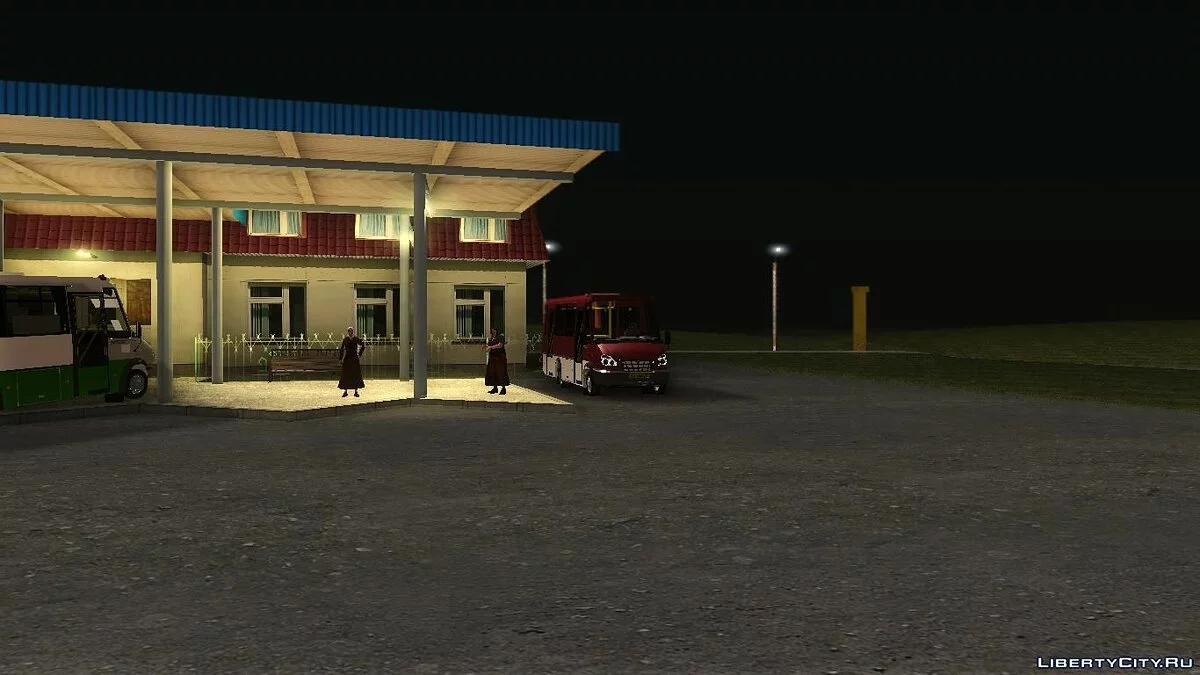 Оживлення автовокзалу в Батиреві / GTA San Andreas