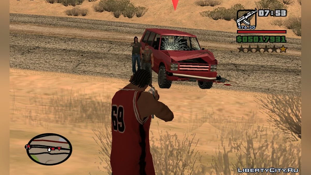 Випадковий дуель з GTA V v0.3 / GTA San Andreas