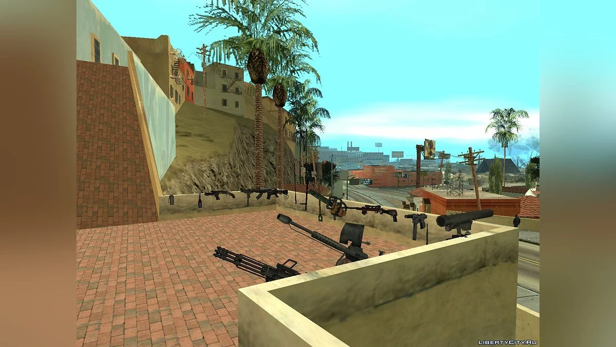 منزل CJ في لاس كوليناس / جي تي إيه سان أندرياس