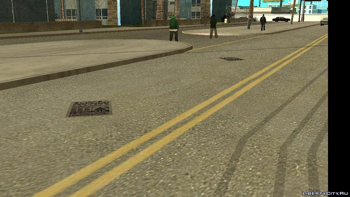 Newspapers on the Roads (Modified Version) / GTA San Andreas