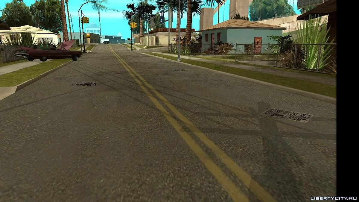 Newspapers on the Roads (Modified Version) / GTA San Andreas