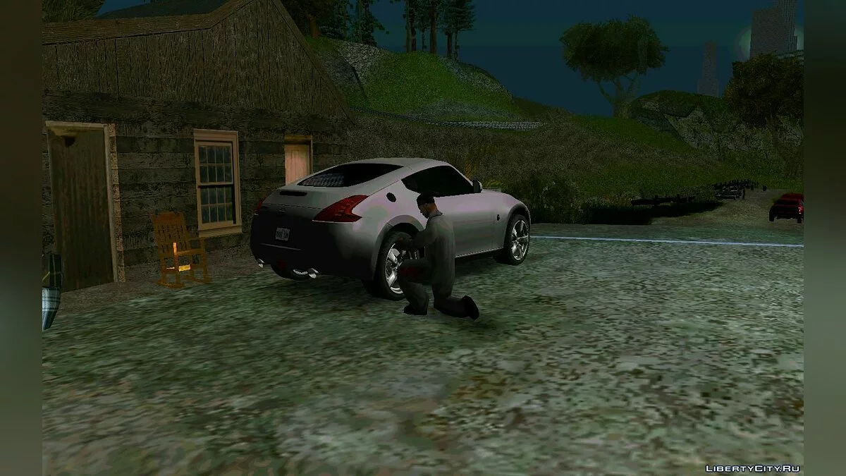Desguace ilegal de autos / GTA San Andreas