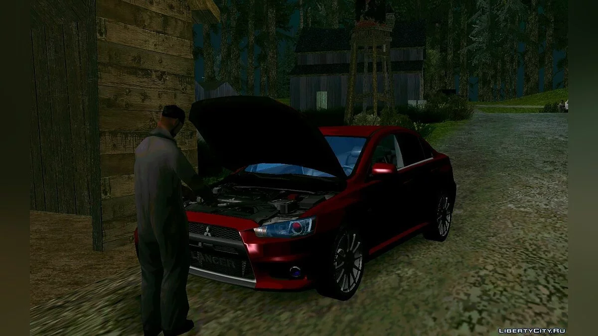 Desguace ilegal de autos / GTA San Andreas