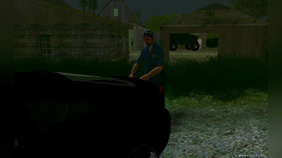 Desguace ilegal de autos / GTA San Andreas