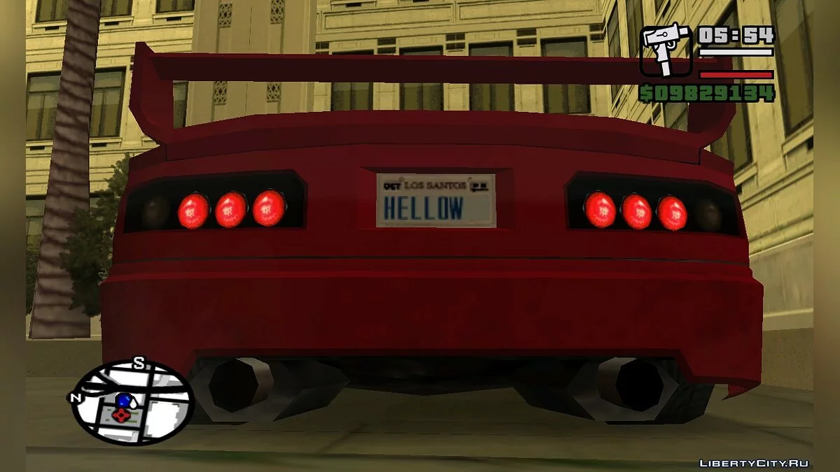 Номери в GTA San Andreas 1.0 / GTA San Andreas
