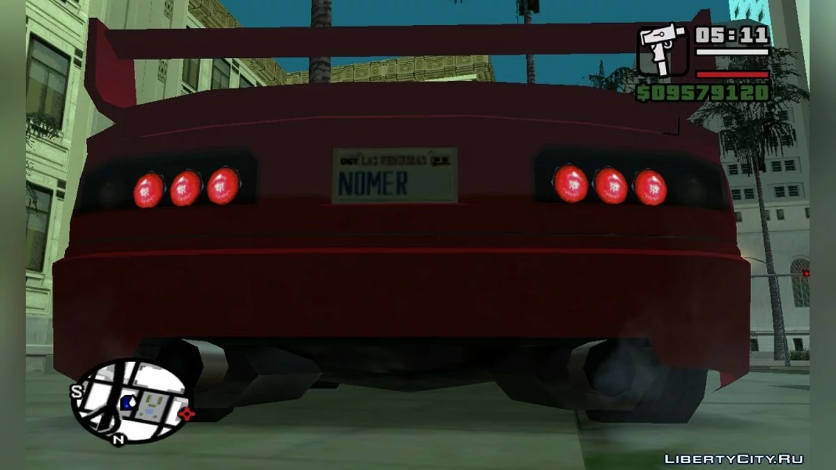 Plaques d'immatriculation dans GTA San Andreas 1.1 / GTA San Andreas