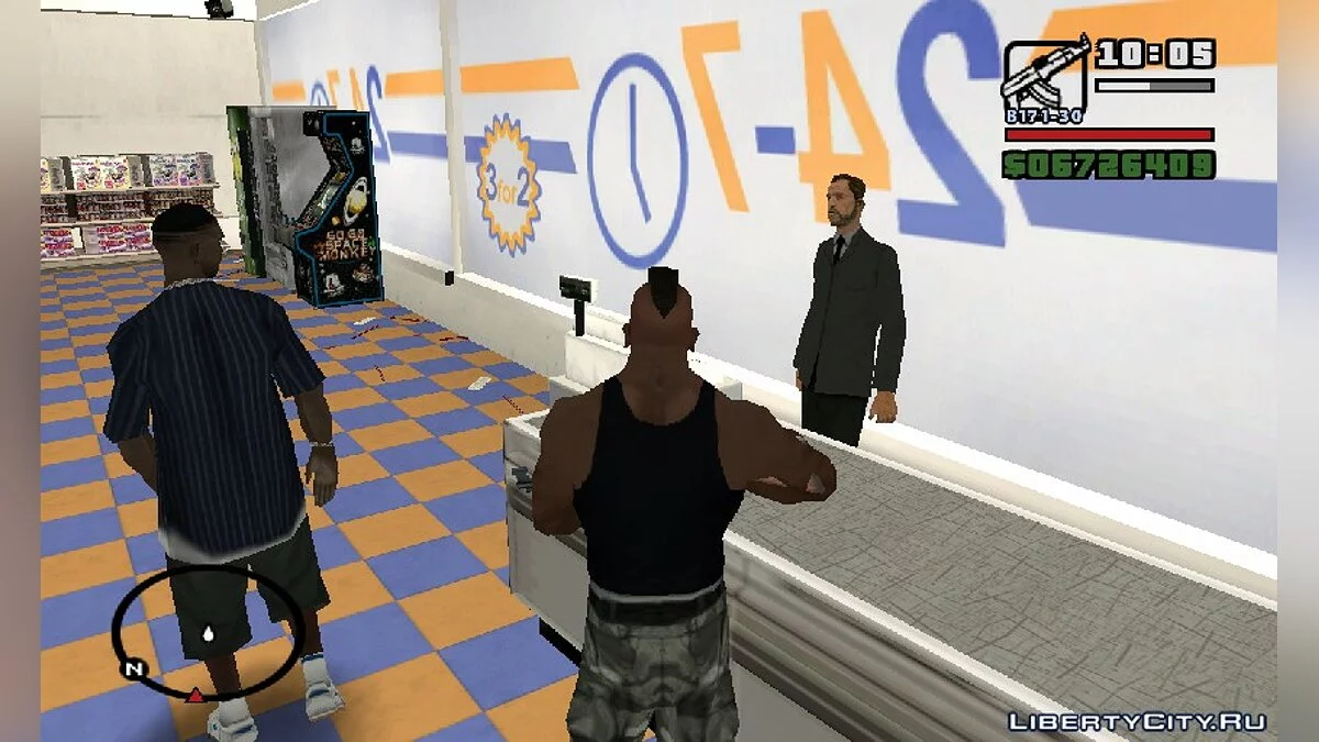 Robos de tiendas como en GTA V v2 / GTA San Andreas
