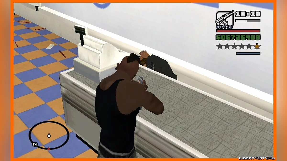 سرقة المتاجر كما في GTA V v3 (محدث) / جي تي إيه سان أندرياس