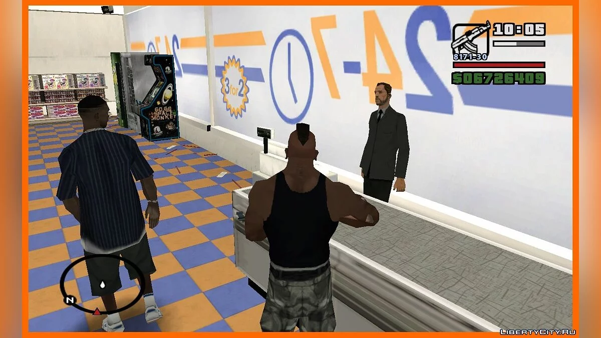Ограбление магазинов как в GTA V v3 (обновлено) / GTA San Andreas