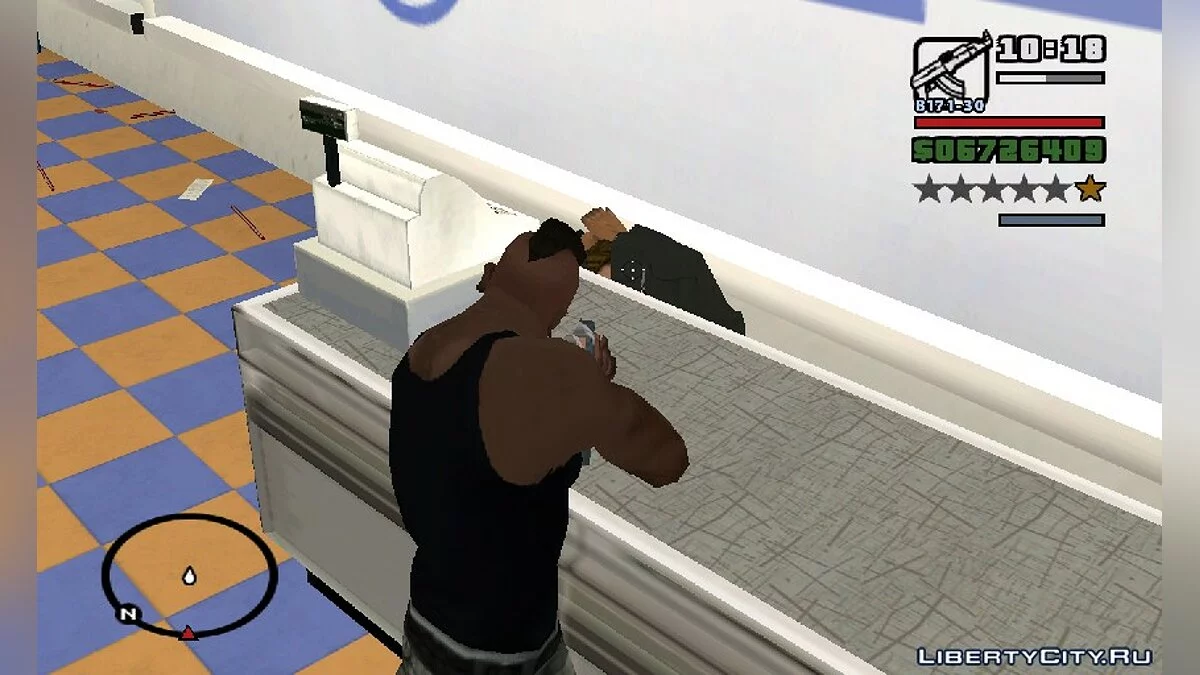 Ограбление магазинов как в GTA V / GTA San Andreas