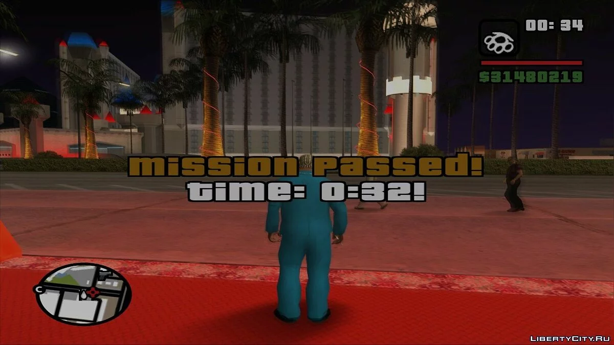 Temporizador para speedruns / GTA San Andreas