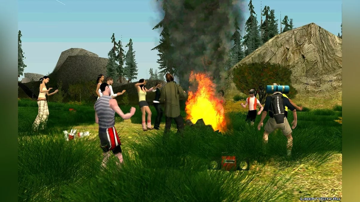 Nature Cyclists' Party / GTA San Andreas