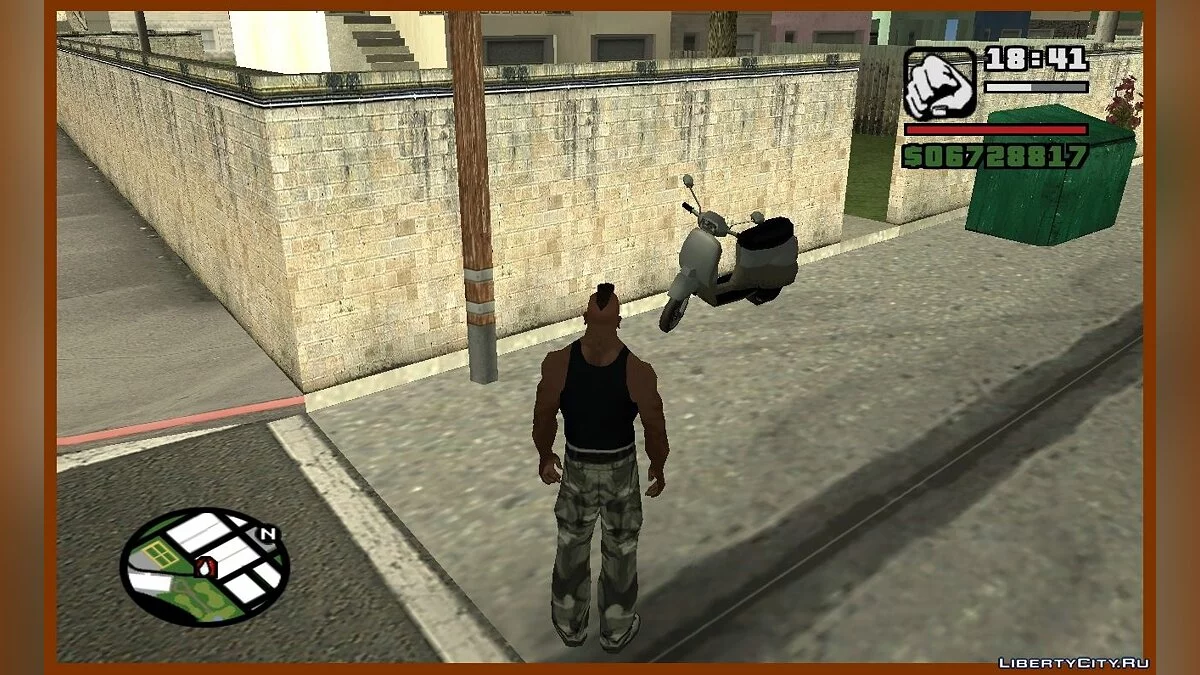 Scooter Shooter from GTA LCS v0.275 (0.2+) / GTA San Andreas