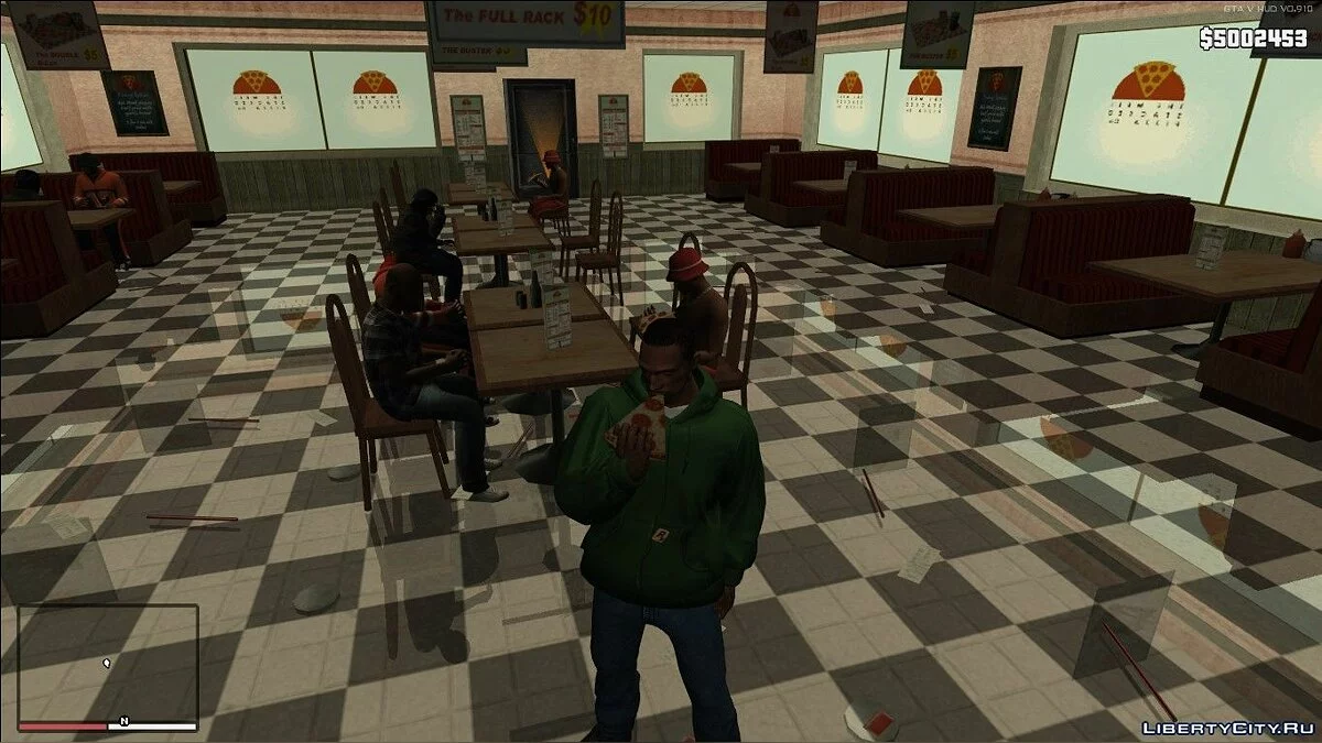 食品吃饭修复 v1.2 / GTA San Andreas