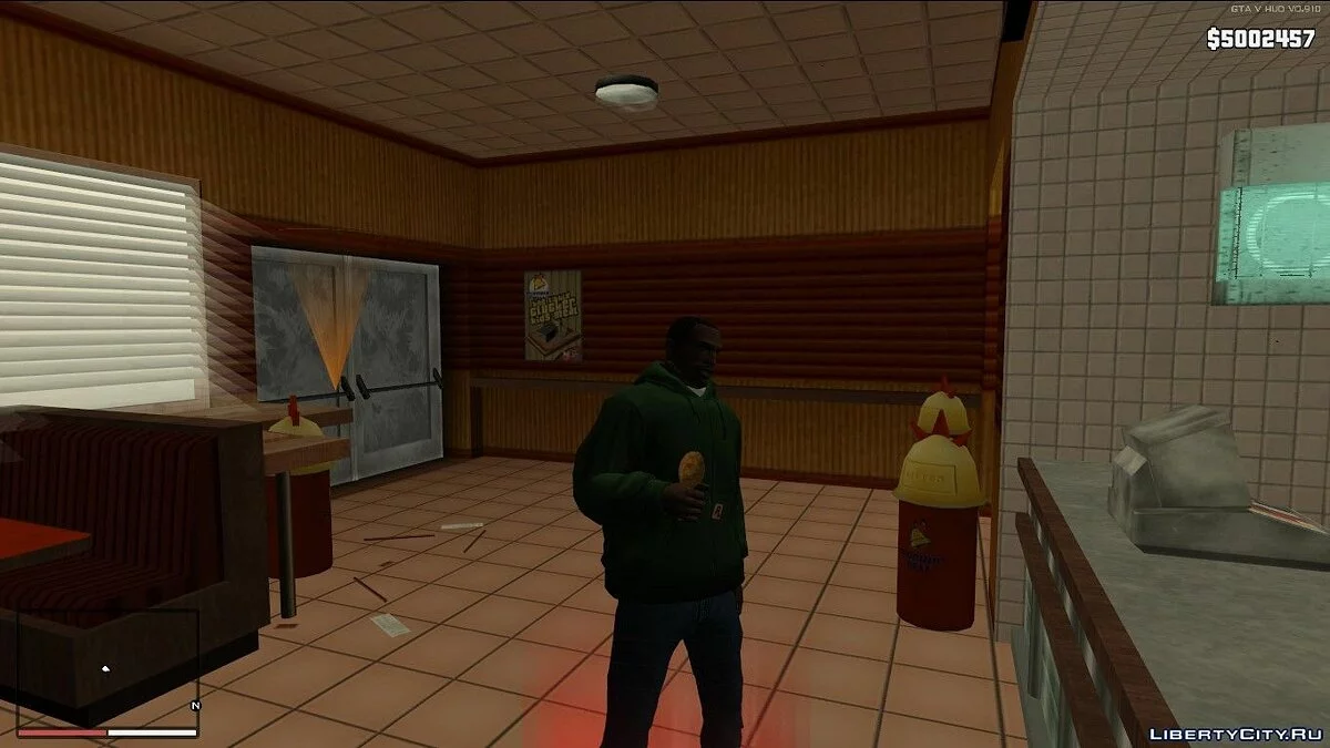 食品吃饭修复 v1.2 / GTA San Andreas
