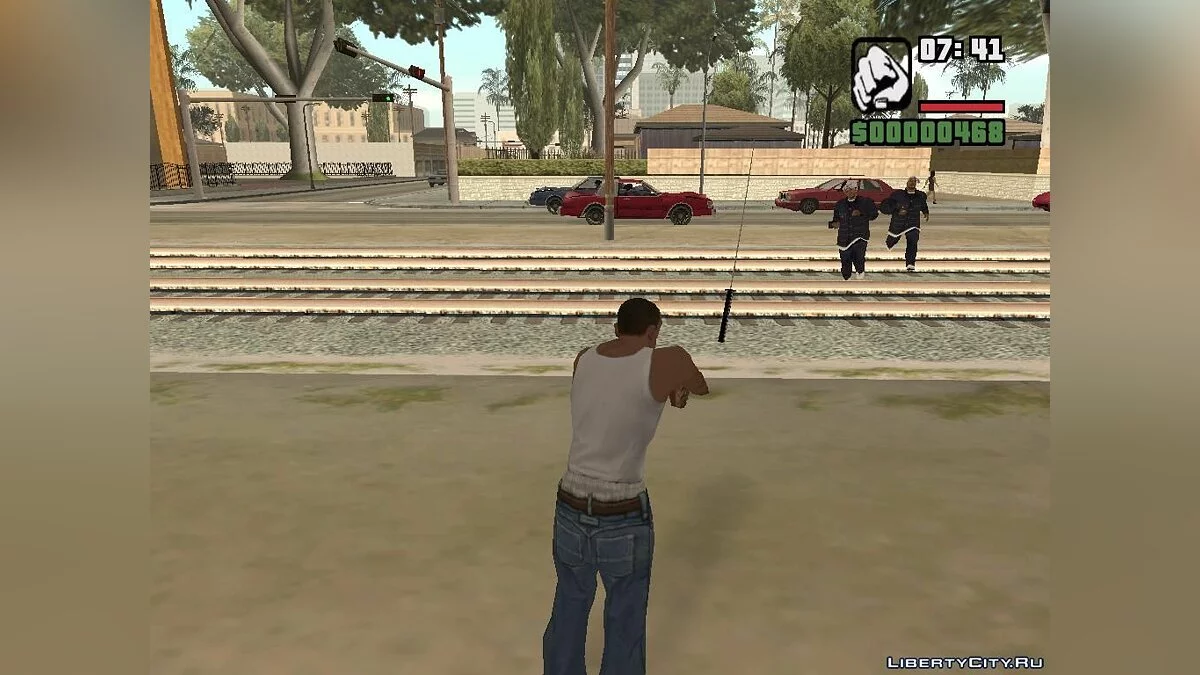 Кинути ніж або катану / GTA San Andreas
