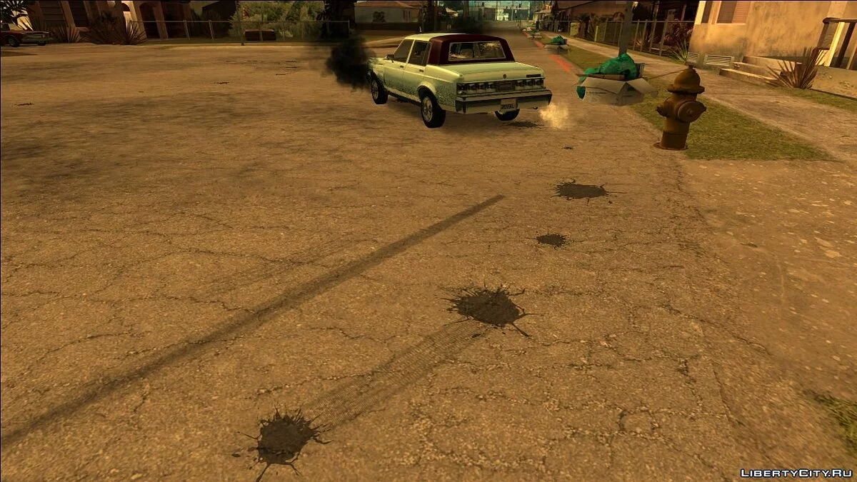 Mod de Fugas de Aceite v2 / GTA San Andreas