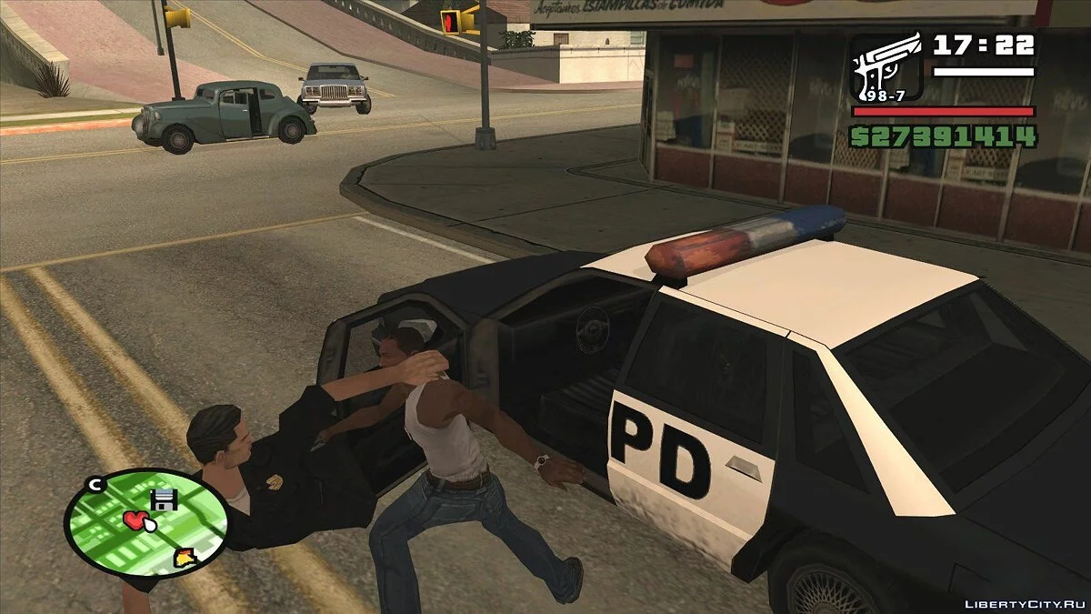 Ouvrir une voiture fermée / GTA San Andreas