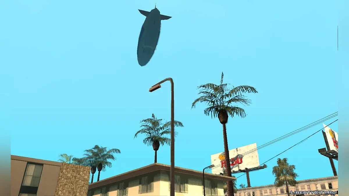 Advertising Blimp from GTA VC / GTA San Andreas
