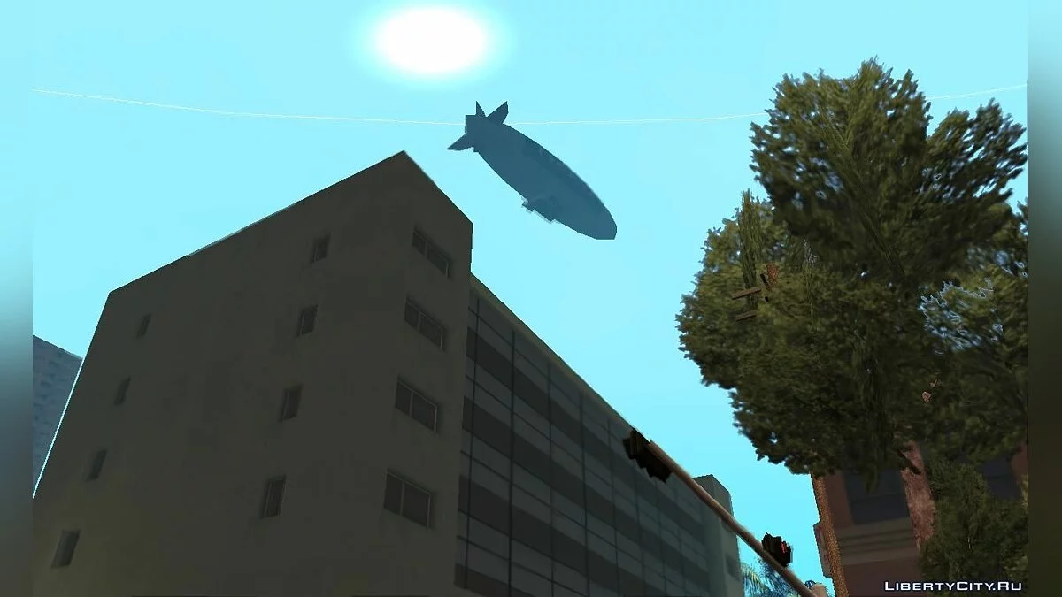 Advertising Blimp from GTA VC / GTA San Andreas