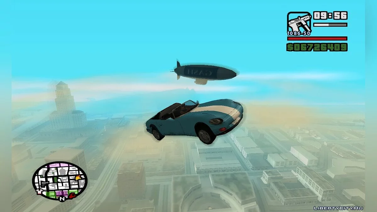 Рекламный дирижабль v3 / GTA San Andreas