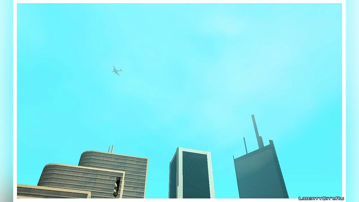 Повітряний трафік з GTA V / GTA San Andreas