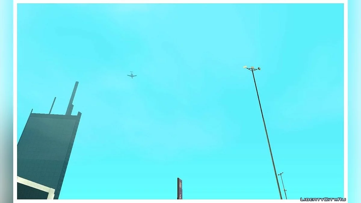 Повітряний трафік з GTA V / GTA San Andreas