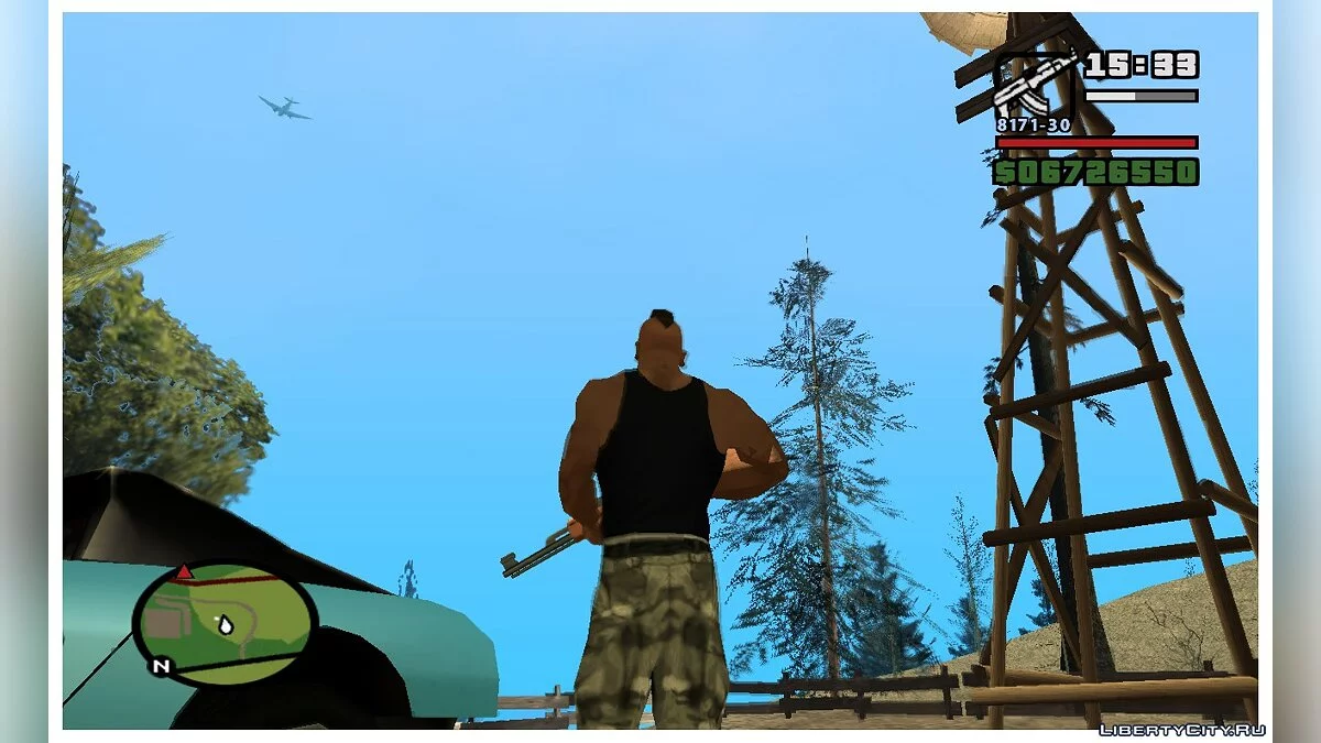 Повітряний трафік з GTA V / GTA San Andreas