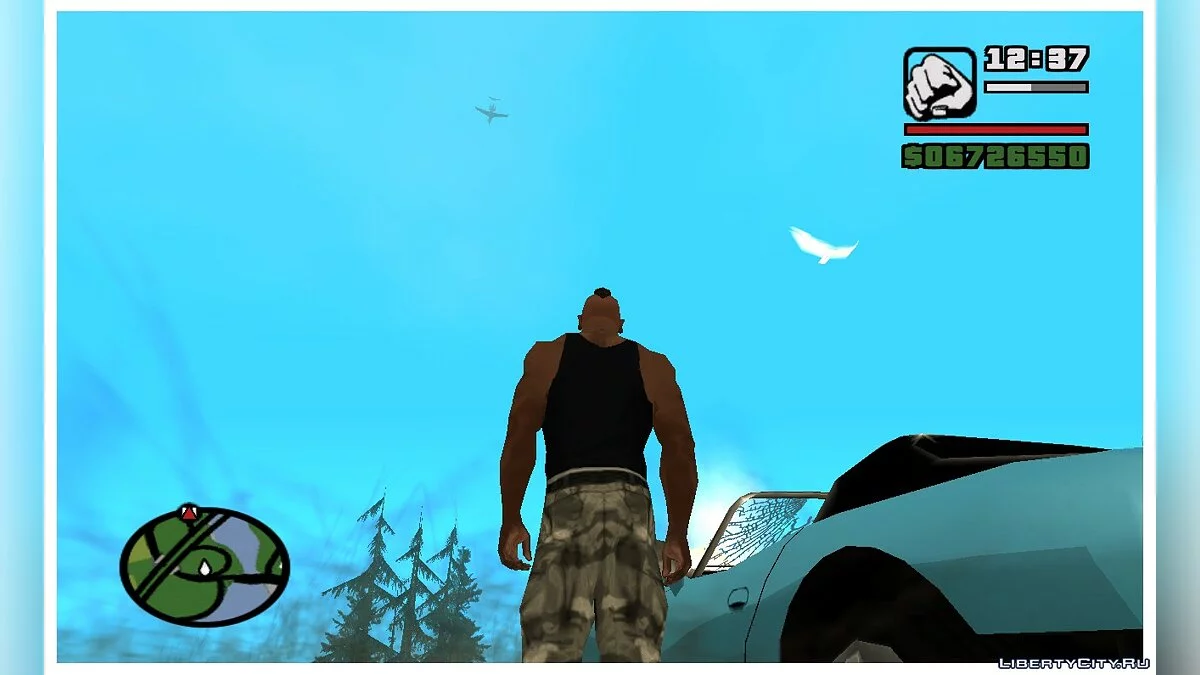 Повітряний трафік з GTA V / GTA San Andreas