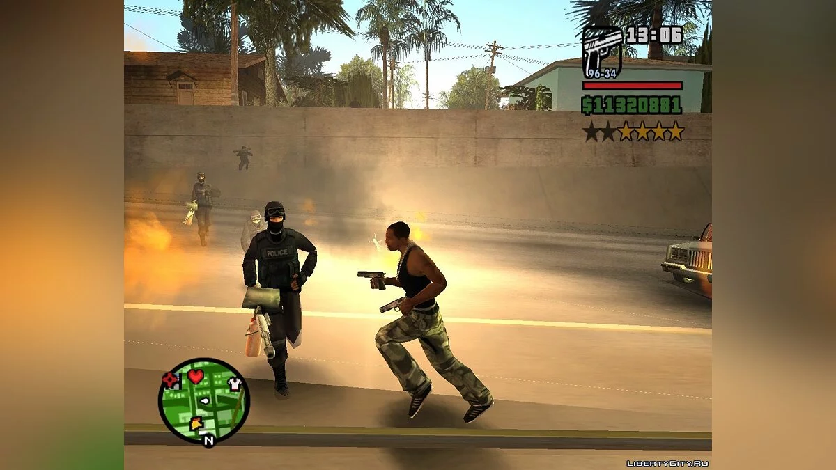 Редактор рівнів розшуку / GTA San Andreas