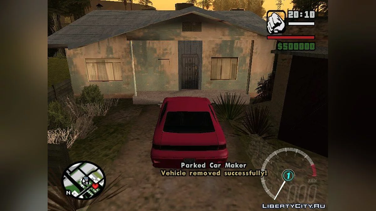Створювач припаркованих автомобілів 3.0.1 / GTA San Andreas