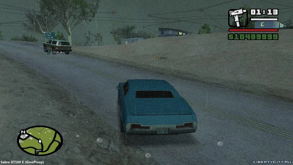 Rain and Blood Drops on Screen like in GTA VC 3.0 / GTA San Andreas